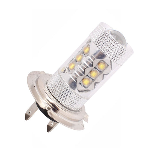 H7 80W 800LM 6500K White Light 16-3535-LEDs Car Foglight , Constant Current , DC12-24V, H7