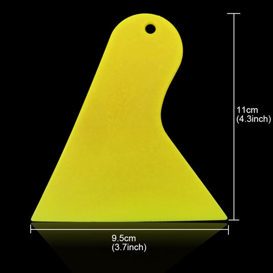 KANEED 10 PCS Car Window Wrapping Film Scraper Thickening Car Sticker Tool, Size: 11cm x 9.5cm, Film Scraper, US Stock Film Scraper, UK Stock Film Scraper