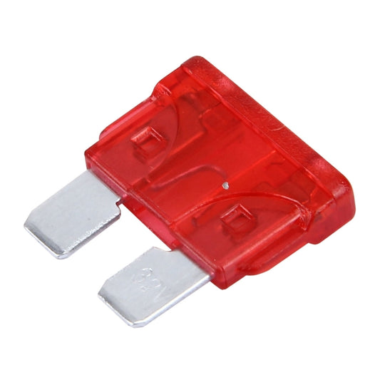 100 PCS Auto Mini Blade Fuse (30A) , DC 12V, 15A Blue, 25A Transparent, 10A Red, 20A, 30A