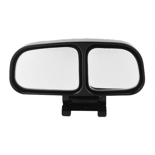 Left Side Rear View Blind Spot Mirror Universal adjustable Wide Angle Auxiliary Mirror, 3R-027L(Black), 3R-027L