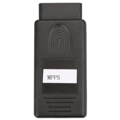 MPPS ECU diagnostic adapter, dark gray case with MPPS label and antenna icon