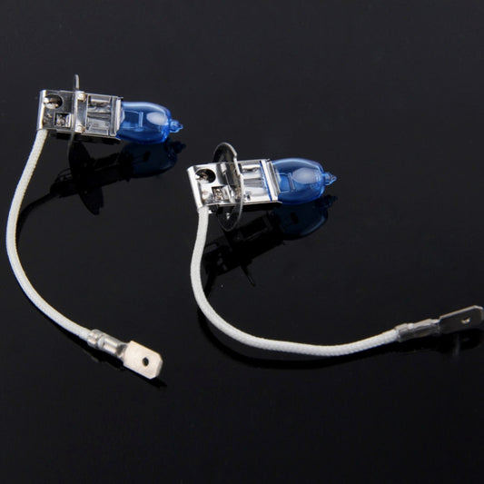 Halogen Bulb, Super White Car Headlight Bulb, 12 V / 100W, 6000K 2400 LM  (Pair), HOD H3, HOD H7, HOD 9005, HOD H11, HOD H4, HOD 9006, HOD H1