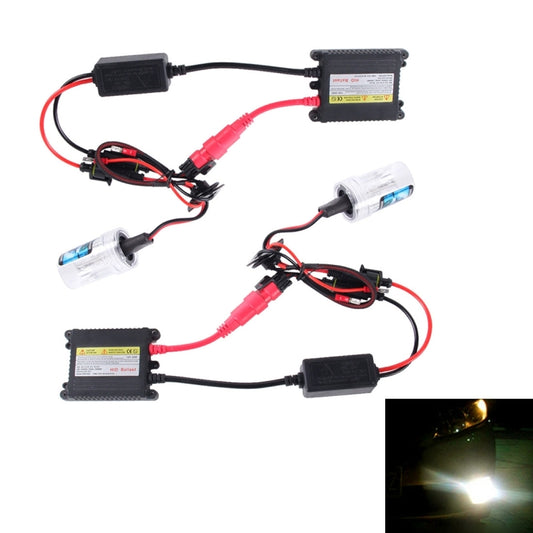 DC12V 35W 2x H7 Slim HID Xenon Light, High Intensity Discharge Lamp, H7, Color Temperature: 8000K, H7, Color Temperature: 6000K