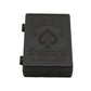 Black embossed magic card box with “MAGICBOX” and “PLAYING CARDS” text