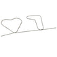 Memory Metal Wire Prediction 7 of Heart Magic Props King Magic Tricks, Wire Prediction 7