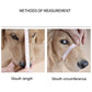 Steel Cage Style Dog Basket Wire Muzzle Protective Snout Cover with Leather Strap, Size: M, Size: M