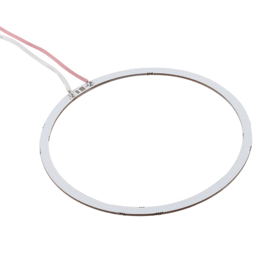 90mm COB LED angel eye ring light, unlit white LED strip with wiring