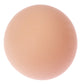 Breast-shaped soft stress toy, smooth beige surface