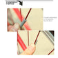 Hands installing reflective spoke clip into bicycle wheel spokes