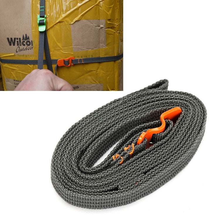 Outdoor Quick Untie Strapping Tape Rope / Backpack Packing Tape(Orange ...