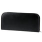 Black zippered carrying case for an indoor golf putter kit