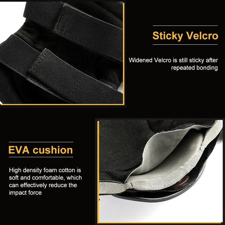 Unique X-shaped Couples Hatch XTAK Knee and Elbow Pads Protective Gear, Pads Protective Gear(Black)