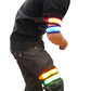 Battery Power Glow Stick Clip-on Marker Polymer Strip LED Light Flashlight, LED Magenta, LED Green, LED Orange