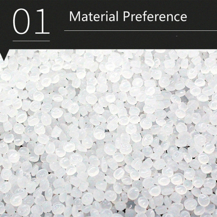 White plastic bead filling material for padded mailers