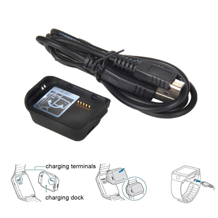 Bluetooth bracelet charging kit with dock and USB charging cable