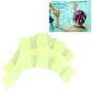 Finger Flexible Silicone Swimming Gloves (Large Size), Size : S  Green, Size : M  Green, Size : L  Green