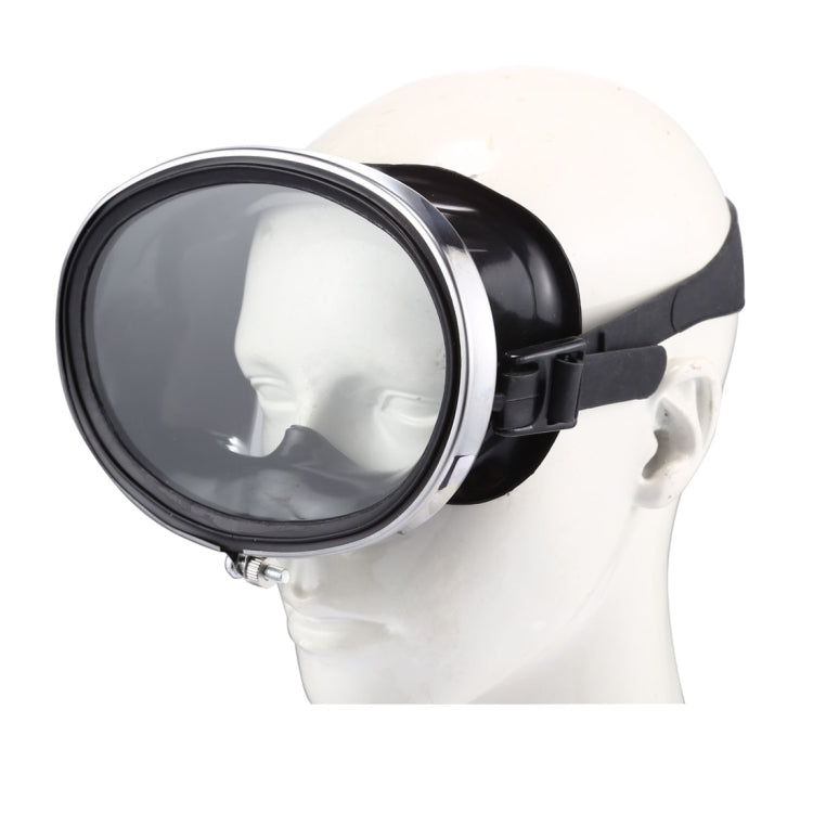 Standard Wide View Floating Goggles Dive Fitting, Dive Fitting(Black)