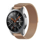 Milanese stainless steel watch band, bronze/gold mesh strap with metal clasp
