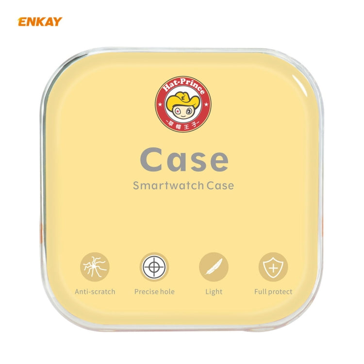 Hat-Prince smart watch case packaging card with anti-scratch and full protect icons
