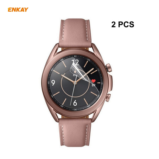 2-piece clear HD PET smartwatch screen protector film