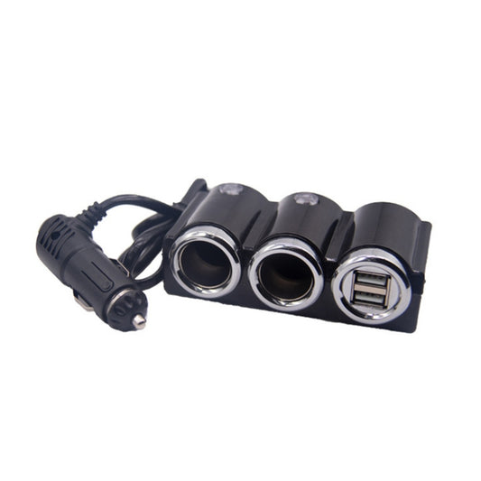DC 12V / 24V Dual USB Multi Female Car Cigarette Lighter Splitter Socket Adapter Charger Socket Power Adapter / Charger, DC 12V / 24V 2 Socket