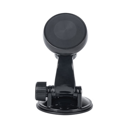 Black magnetic suction cup phone holder with adjustable clamp base
