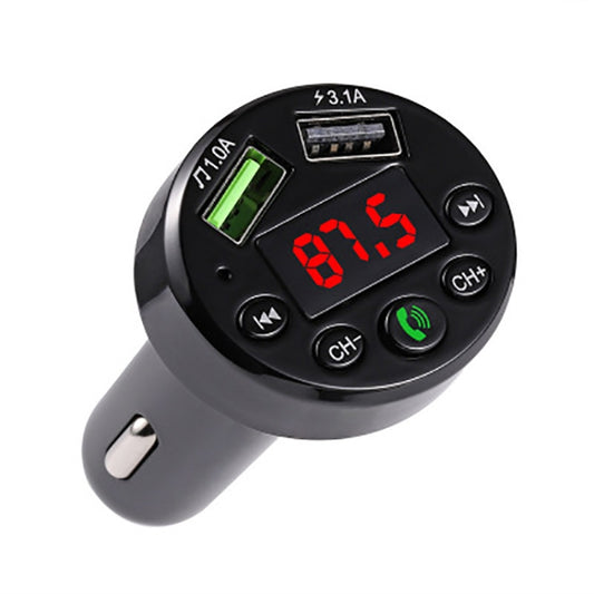 E6 Car MP3 Player FM Transmitters Dual USB Hands-free, E6