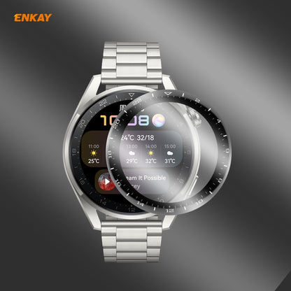 3D full-coverage screen protector film for Huawei WATCH 3 Pro on smart watch display