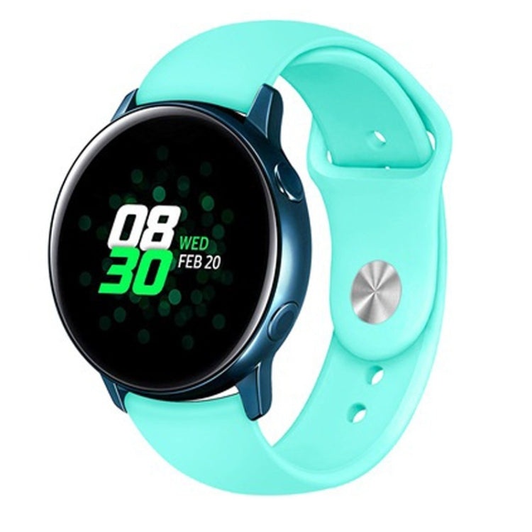 Monochrome Silicone Strap for Apply Samsung Galaxy Watch Active 22mm
