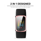 For Fitbit Charge 5/ Charge 6 ENKAY Hat-Prince Full Coverage Electroplated Soft TPU Case Scratch Resistant Cover