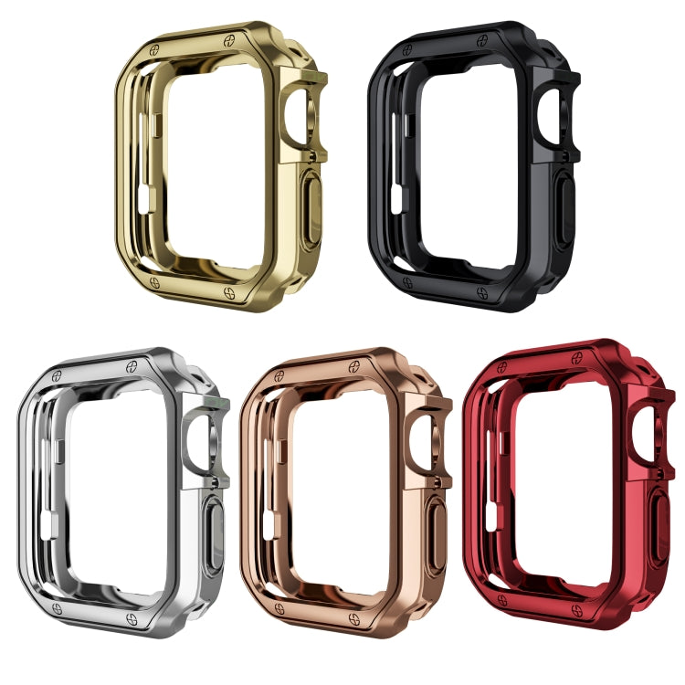 Electroplating TPU watch case set: gold, black, silver, rose gold, red