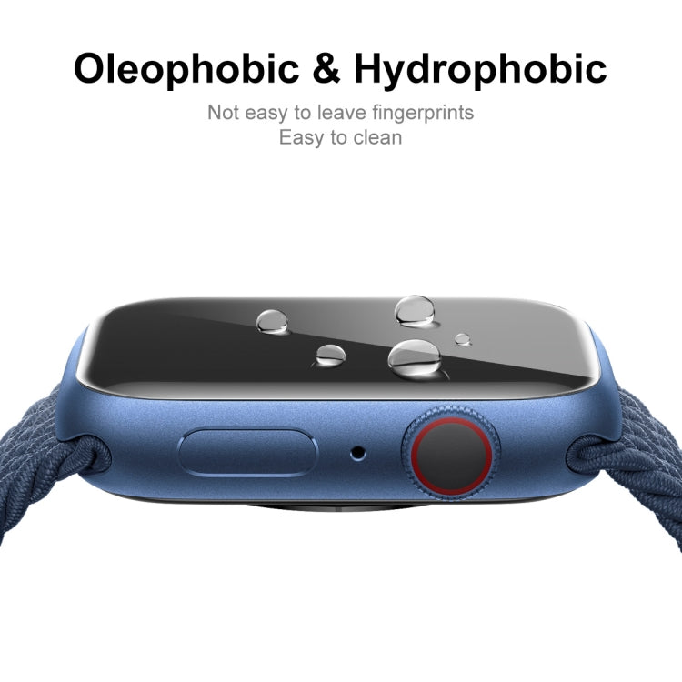 Curved PET screen protector with fingerprint- and water-resistant coating