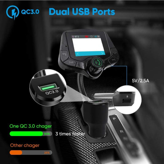 G24 Car Bluetooth MP3 Player with Wireless FM Transmitter, G24