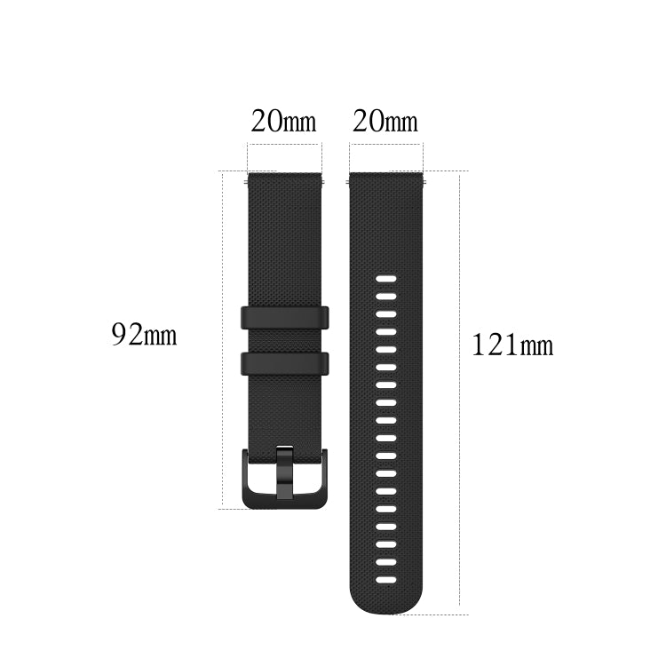Checkered Silicone Strap, For Amazfit Bip Lite