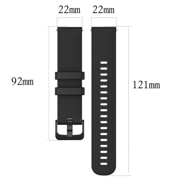 Checkered Silicone Strap, For Amazfit GTR 3, For Amazfit GTR 3 Pro, For Amazfit GTR 2e SIM, For Amazfit GTR 2, For Amazfit 3, For Amazfit GTR 47mm