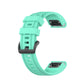 20mm Solid Color Silicone Quick Release Strap, For Garmin Fenix 7S