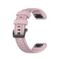 20mm Solid Color Silicone Quick Release Strap, For Garmin Fenix 7S