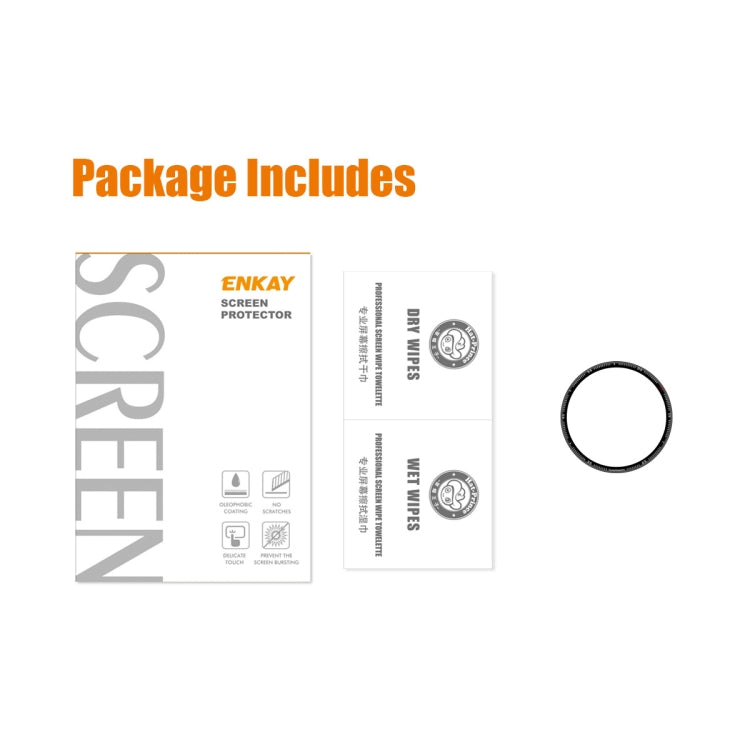 3D full-coverage screen protector film package with accessories and spare film