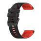 22mm Silicone Mixing Color Watch Strap, For Garmin Instinct