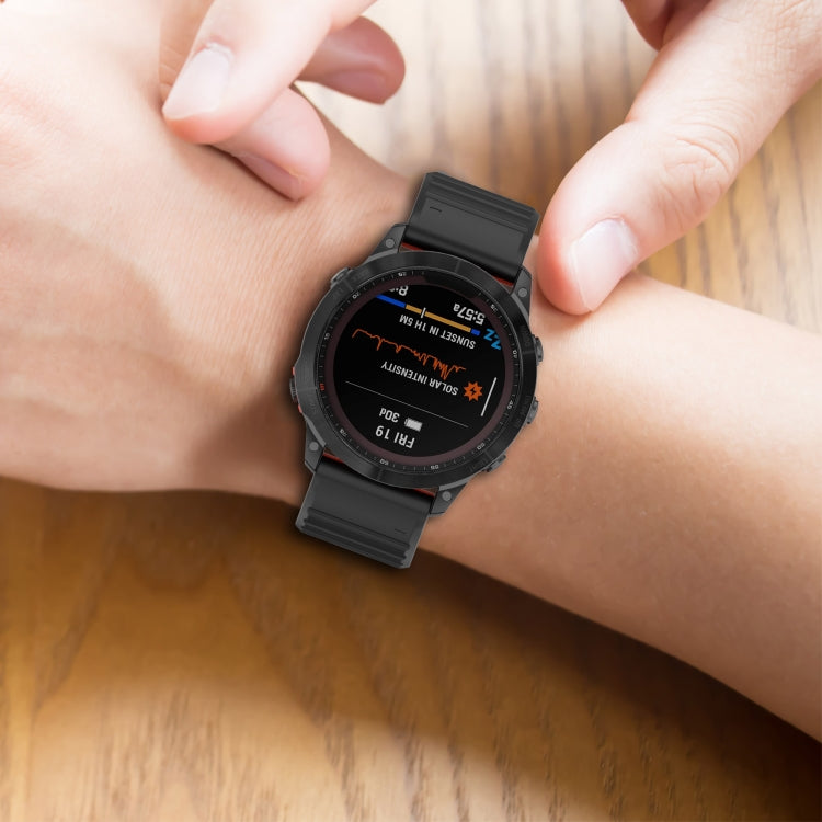 22mm Silicone Mixing Color Watch Strap, For Garmin Instinct