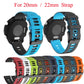 22mm Mixed-Color Silicone Strap, For Honor Watch Dream