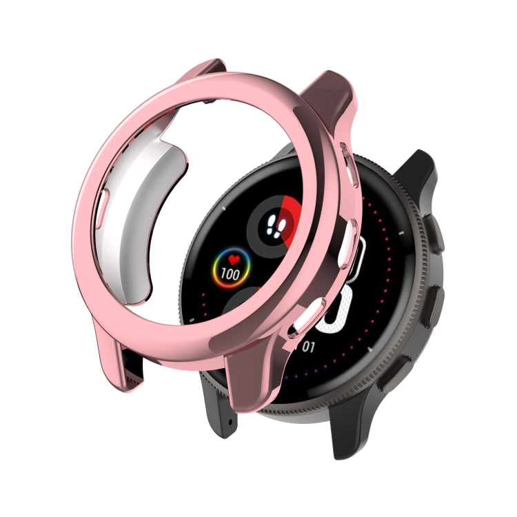 Shock-Proof Semi-Surrounded TPU Plating Watch Case, For Garmin Venu 2 Plus