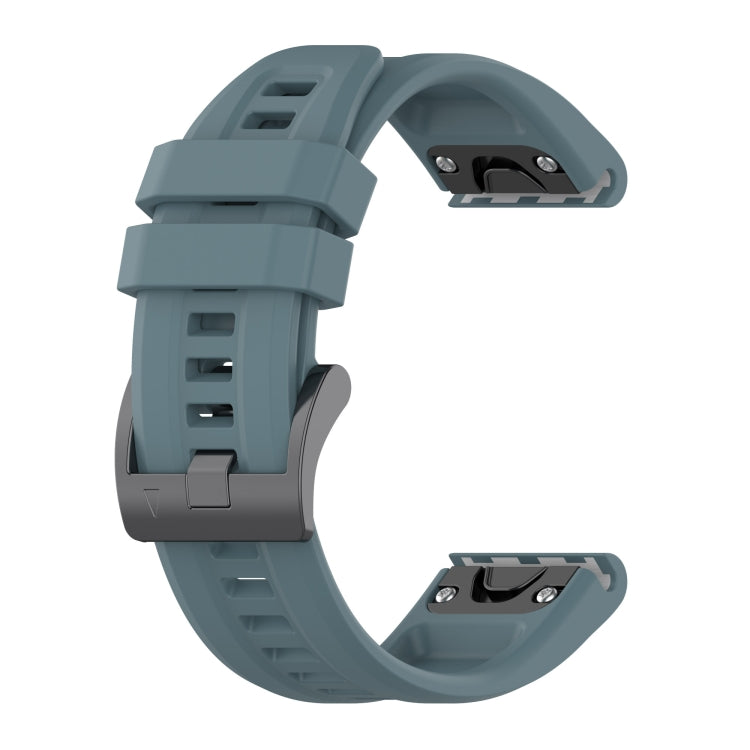 Silicone watch band for Garmin Fenix 5S/5S Plus in teal blue