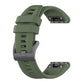 Silicone watch band for Garmin Fenix 5S/5S Plus in dark green