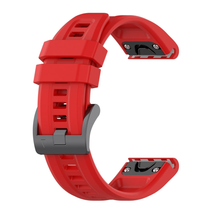 Silicone watch band for Garmin Fenix 5S/5S Plus in red