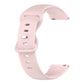 20mm Solid Color Silicone Watch Band, For Amazfit BIP Lite