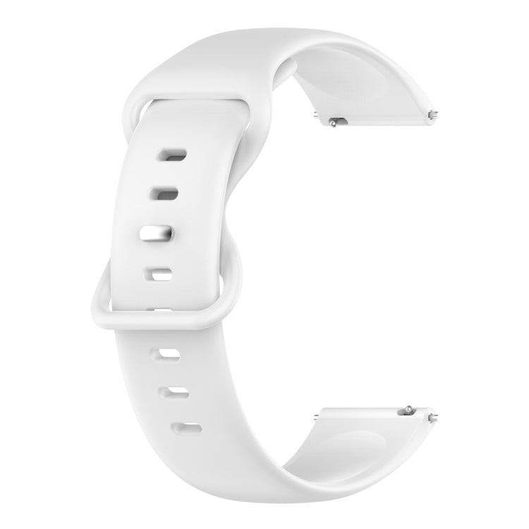 20mm Solid Color Silicone Watch Band, For Amazfit BIP Lite