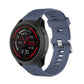 22mm Twill Solid Color Silicone Watch Band, For Garmin Forerunner 745