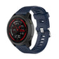 22mm Twill Solid Color Silicone Watch Band, For Garmin Forerunner 745