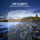 Clear screen protector film for Garmin Edge with HD clarity effect overlay